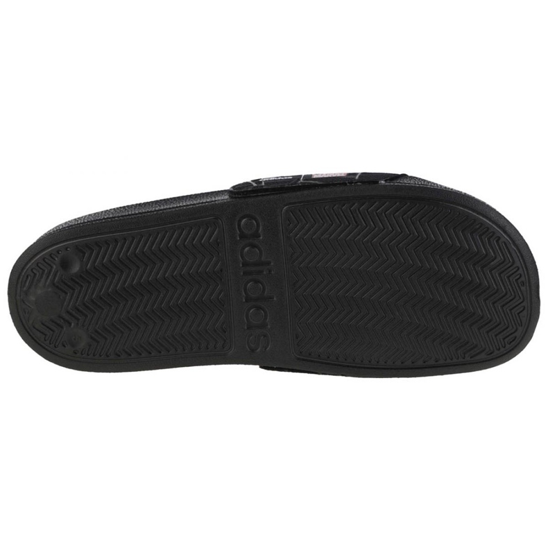 Adidas Adilette Douche Diapositives Spiderman Jr FZ1716 pantoufles noir 3
