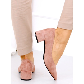 Escarpins à talons bas Millen Pink rose 2