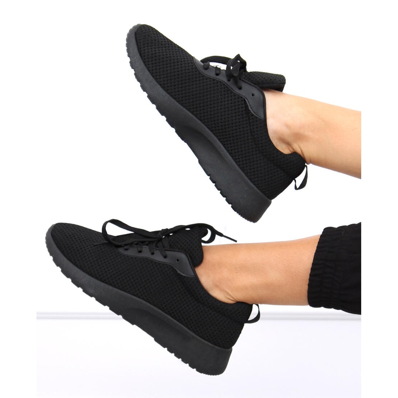Chaussettes Zatto Allblack chaussettes noir 1