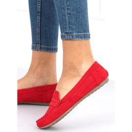 Mocassins femme Brato Rouge 1 Mocassins femme Brato Rouge 1