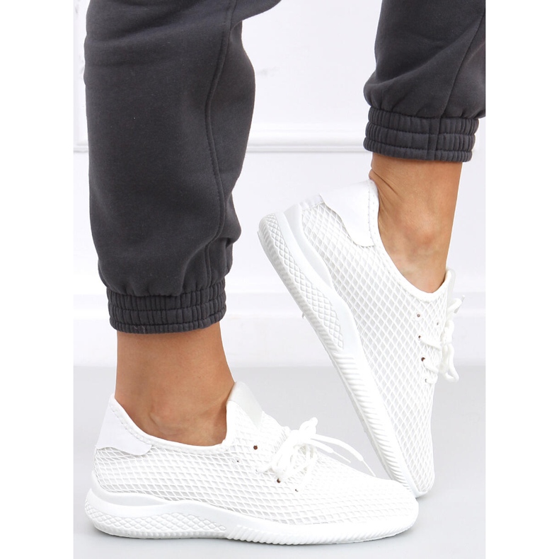 Chaussettes Utto White chaussures de sport blanc 1