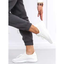 Chaussettes Utto White chaussures de sport blanc 2