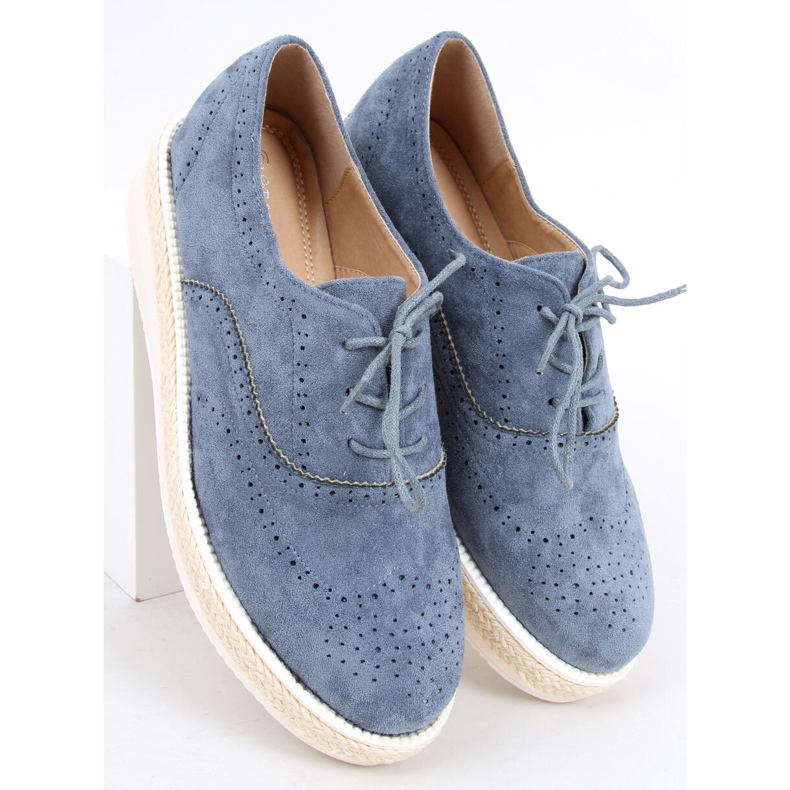 Chaussures espadrilles femme Apia Bleu 1