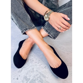 Ameli Ballerines ajourées noires le noir 4