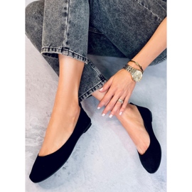 Ameli Ballerines ajourées noires le noir 5
