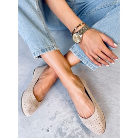 Ballerines Ajourées Ameli Beige 3