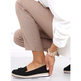 Mocassins, espadrilles femme Hilma Noir le noir 2