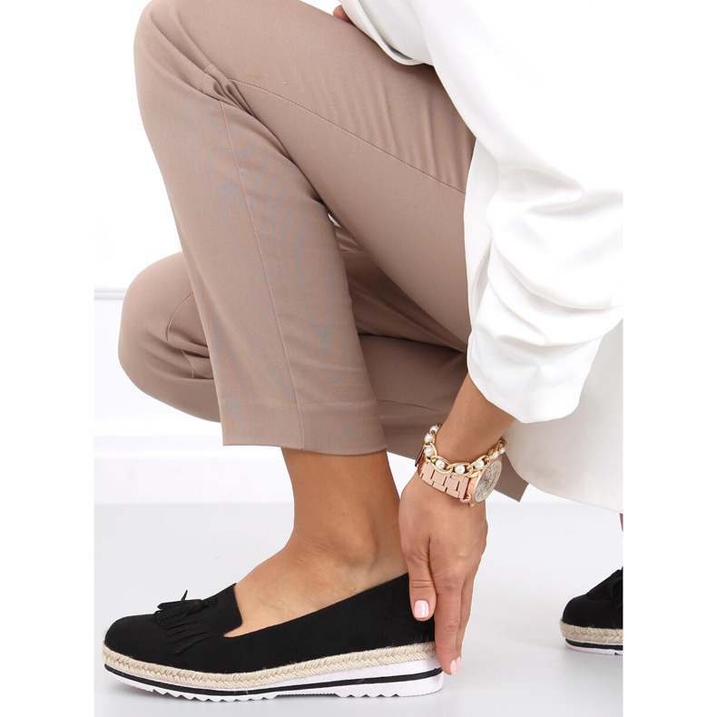 Mocassins, espadrilles femme Hilma Noir le noir 2