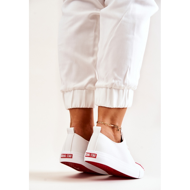 Chaussures de sport Big Star JJ274165 Blanc blanche 1