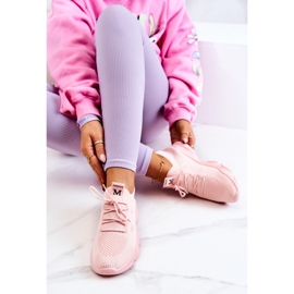 PS1 Chaussures Sport Baskets Tissu Rose Nolene 1 PS1 Chaussures Sport Baskets Tissu Rose Nolene 1