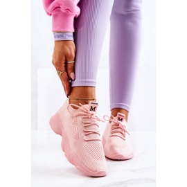 PS1 Chaussures Sport Baskets Tissu Rose Nolene 2 PS1 Chaussures Sport Baskets Tissu Rose Nolene 2