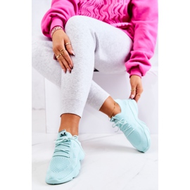 PS1 Chaussures De Sport Baskets Tissu Menthe Nolene vert 5