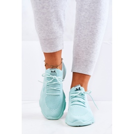 PS1 Chaussures De Sport Baskets Tissu Menthe Nolene vert 6