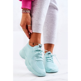 PS1 Chaussures De Sport Baskets Tissu Menthe Nolene vert 2
