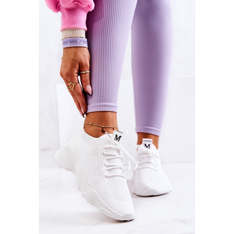 PS1 Chaussures de Sport Baskets Blanches Nolene 2