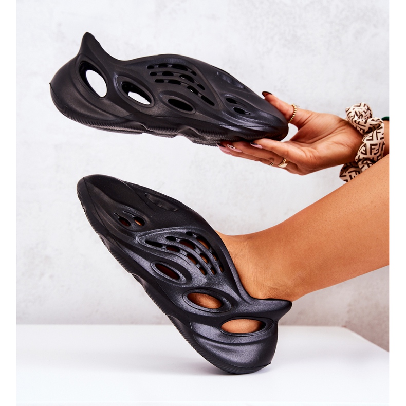 PS1 Chaussures de sport en mousse légères noires sur la vague le noir 2 PS1 Chaussures de sport en mousse légères noires sur la vague le noir 2