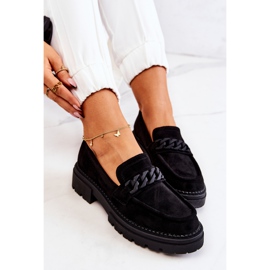 PL5 Mocassins Daim La.Fi Noir Saphir le noir 1