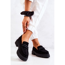 PL5 Mocassins Daim La.Fi Noir Saphir le noir 3