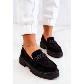PL5 Mocassins Daim La.Fi Noir Saphir le noir 4