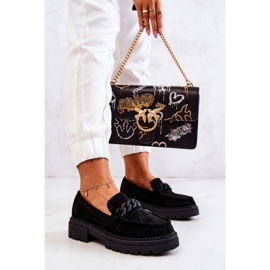 PL5 Mocassins Daim La.Fi Noir Saphir le noir 7
