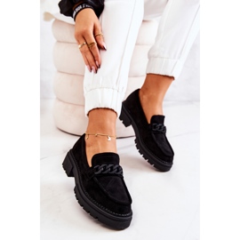 PL5 Mocassins Daim La.Fi Noir Saphir le noir 5