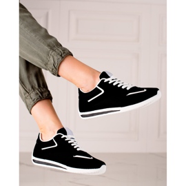 TRENDI Chaussures de sport légères noir 1