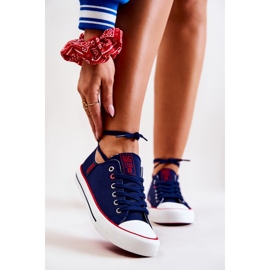 Baskets Femme Big Star JJ274121 Bleu marine 2