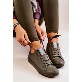 Baskets Basses Big Star JJ274004 Kaki vert 1