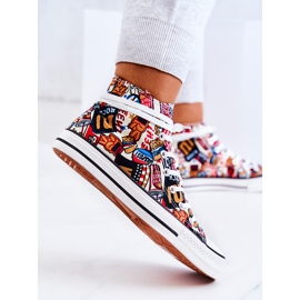 FS2 Baskets Montantes Logged Multicolore Nollie 2