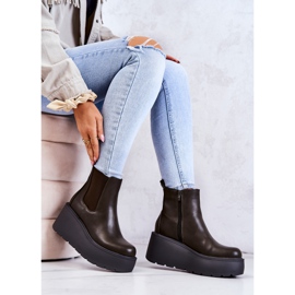 PS1 Bottes chaudes Montiano vert foncé 5
