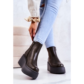 PS1 Bottes chaudes Montiano vert foncé 3