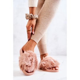 PM1 Chaussons Avec Fourrure, Caoutchouc Dirty Pink Allyson rose 1