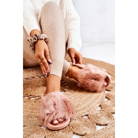 PM1 Chaussons Avec Fourrure, Caoutchouc Dirty Pink Allyson rose 2
