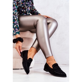 PL5 Mocassins Daim Avec Jets La.Fi Noir Maliyah le noir 4