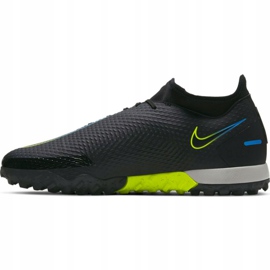 Chaussure de football Nike Phamtom Gt Academy Df Tf M CW6666-090 le noir 2 Chaussure de football Nike Phamtom Gt Academy Df Tf M CW6666-090 le noir 2