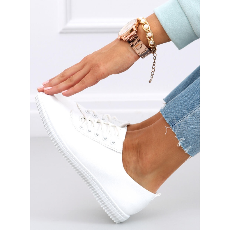 Baskets femme Girma Blanc 1