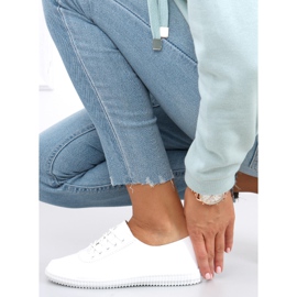 Baskets femme Girma Blanc blanche 2