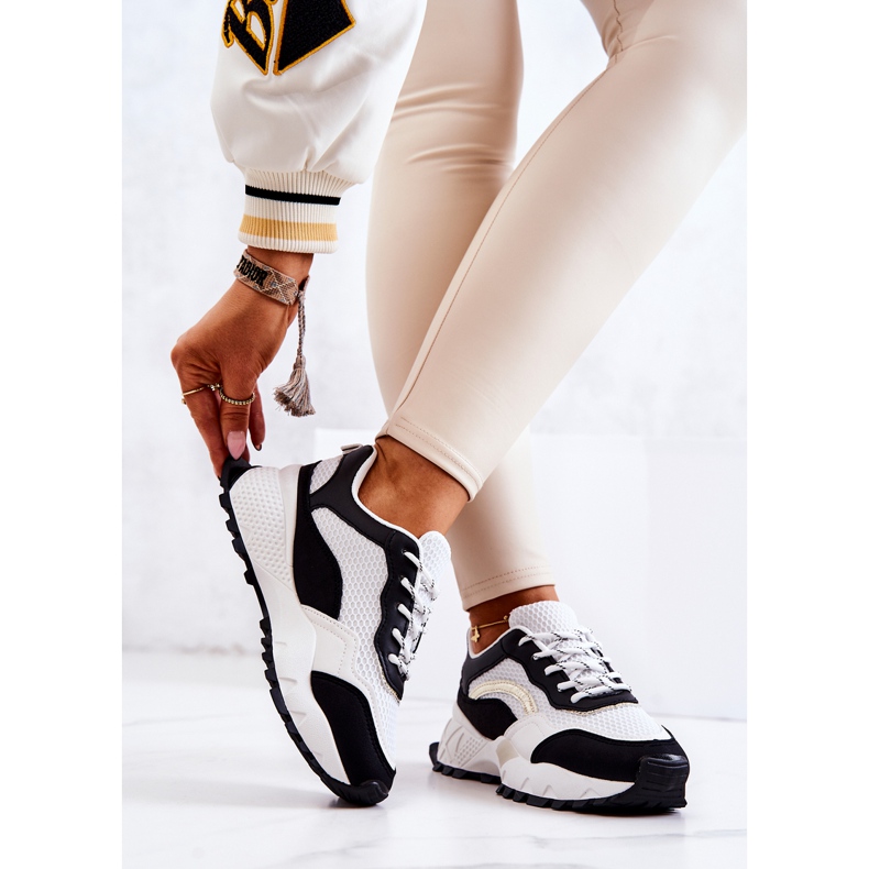 PS1 Chaussures de Sport Baskets Revenge Noir et Blanc blanche le noir 2