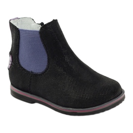 Bottes chaussures pour enfants Ren But 1479 noir 1