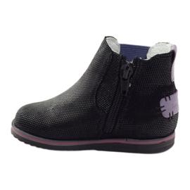 Bottes chaussures pour enfants Ren But 1479 noir 2
