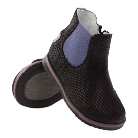 Bottes chaussures pour enfants Ren But 1479 noir 3
