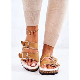 FC2 Chaussons Chauds Suede Camel Adeline beige 2 FC2 Chaussons Chauds Suede Camel Adeline beige 2