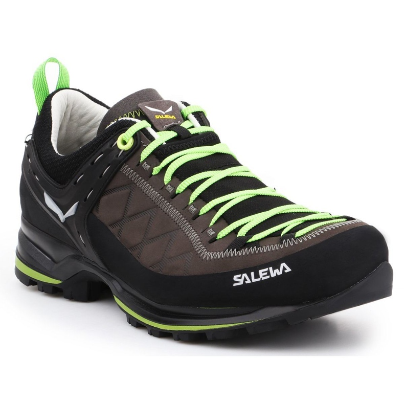 Salewa Ms Mtn Trainer 2 LM 61357-0471 chaussures de trekking noir vert 1