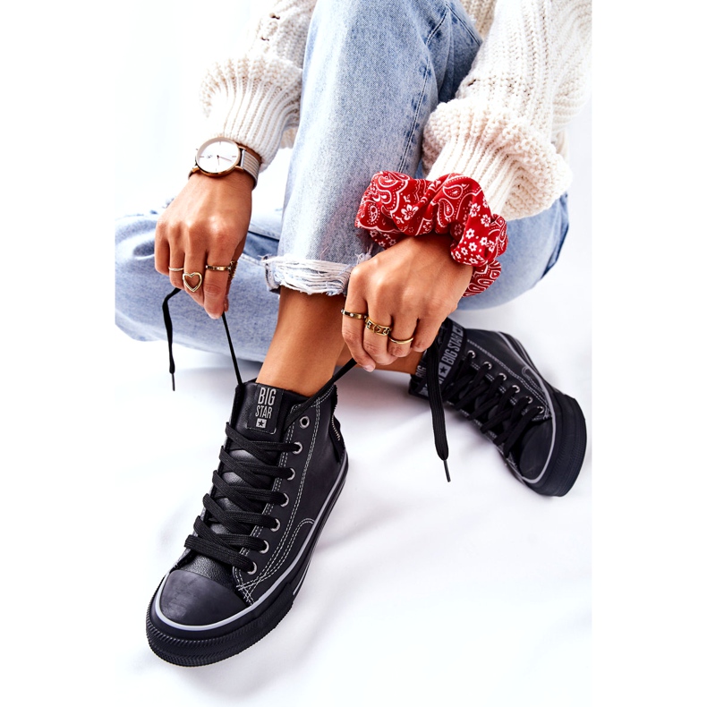 Baskets hautes isolantes Big Star GG274026 Noir 1