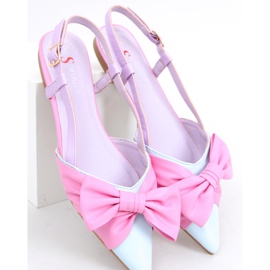 Ballerines à talon ouvert Candy Color rose 5