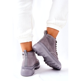 Bottes en cuir Big Star II274365 Gris 1 Bottes en cuir Big Star II274365 Gris 1