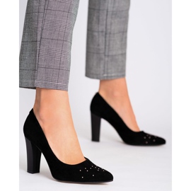 Marco Shoes Pompes 1007P noires à jets le noir 1 Marco Shoes Pompes 1007P noires à jets le noir 1