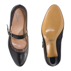 Marco Shoes Escarpins marron 0932P avec fermoir brun 1