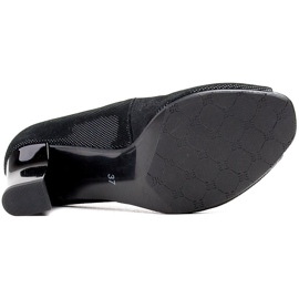 Marco Shoes Escarpins 316P noirs avec une coupe pratique sur le devant le noir 6