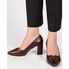 Marco Shoes Escarpins femme Marco 1411P rouge multicolore 1 Marco Shoes Escarpins femme Marco 1411P rouge multicolore 1